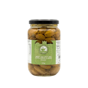 Olives vertes à l’huile d’olive 320g