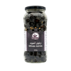 Olives noires 400g