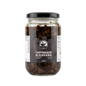 Tapenade d’olives noires au sésame 320g