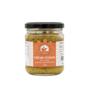 Crème citron au safran 180g
